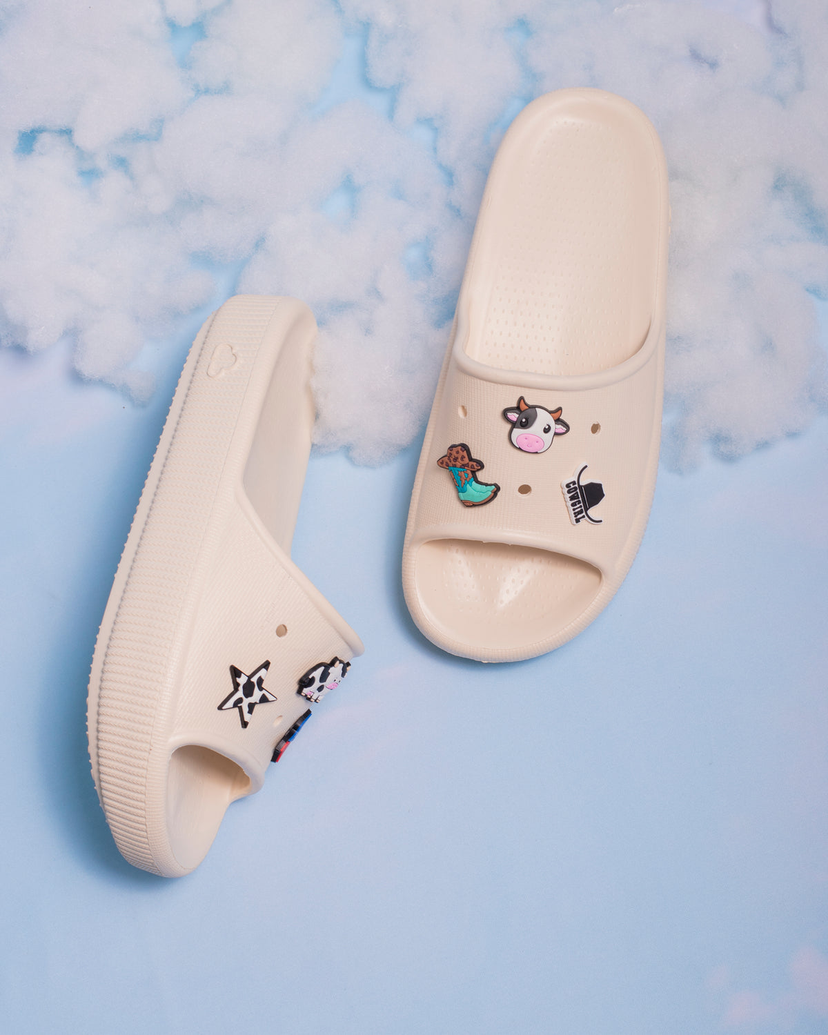 Nuvem Cow (Acompanha 6 Pins) Off-White