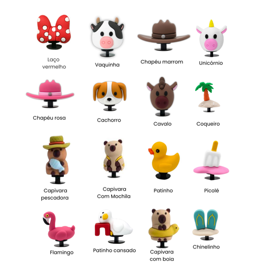 Pins 3D - Especiais