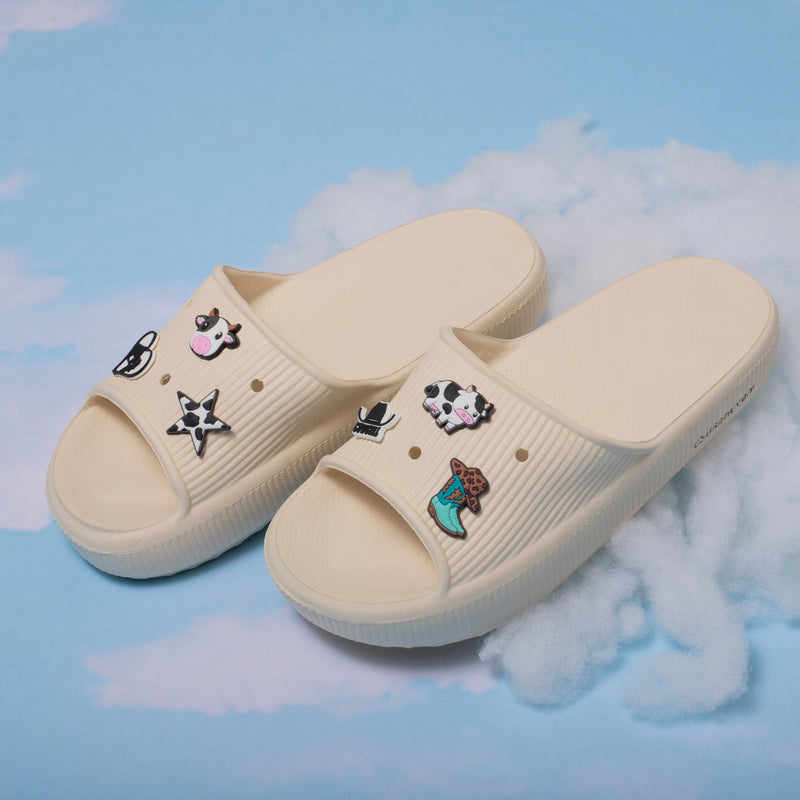 Nuvem Cow (Acompanha 5 Pins) Off-White