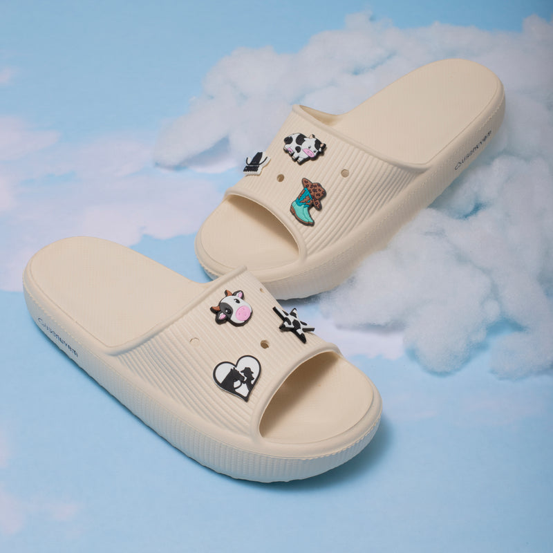 Nuvem Cow (Acompanha 5 Pins) Off-White
