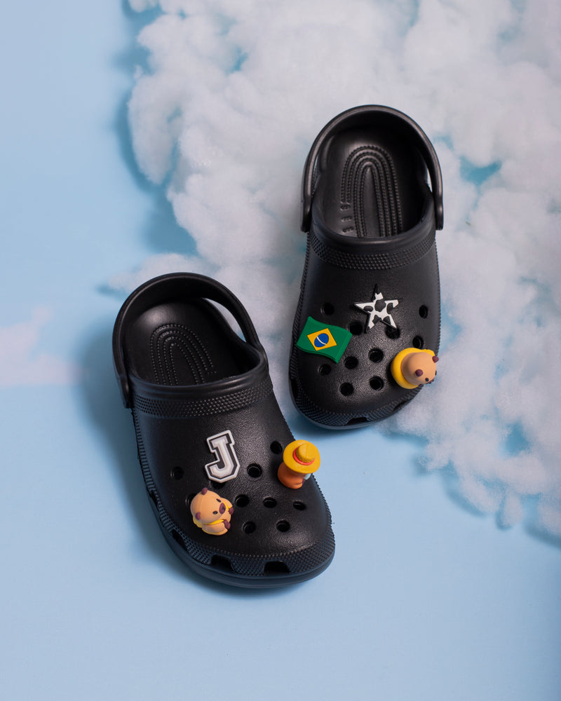 Clog Nuvem Capivara INFANTIL (Acompanha 6 Pins)
