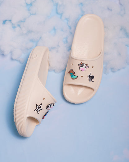 Nuvem Cow (Acompanha 6 Pins) Off-White